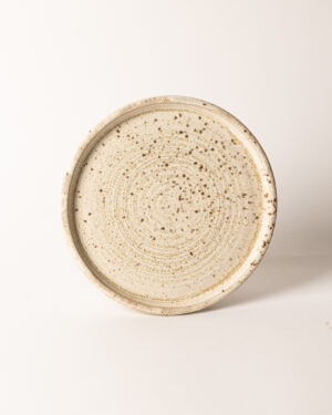 Keramická kameninový tanier