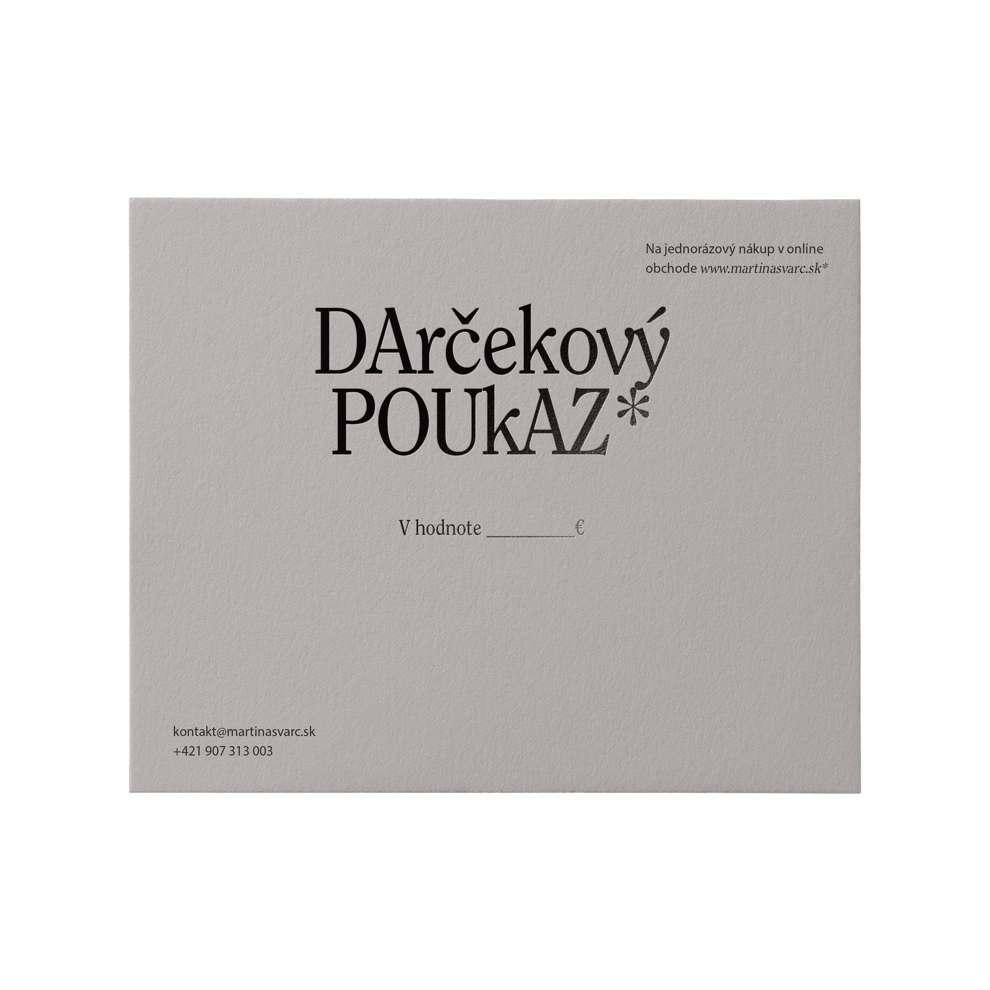 darčekový poukaz skvelý tip na darček
